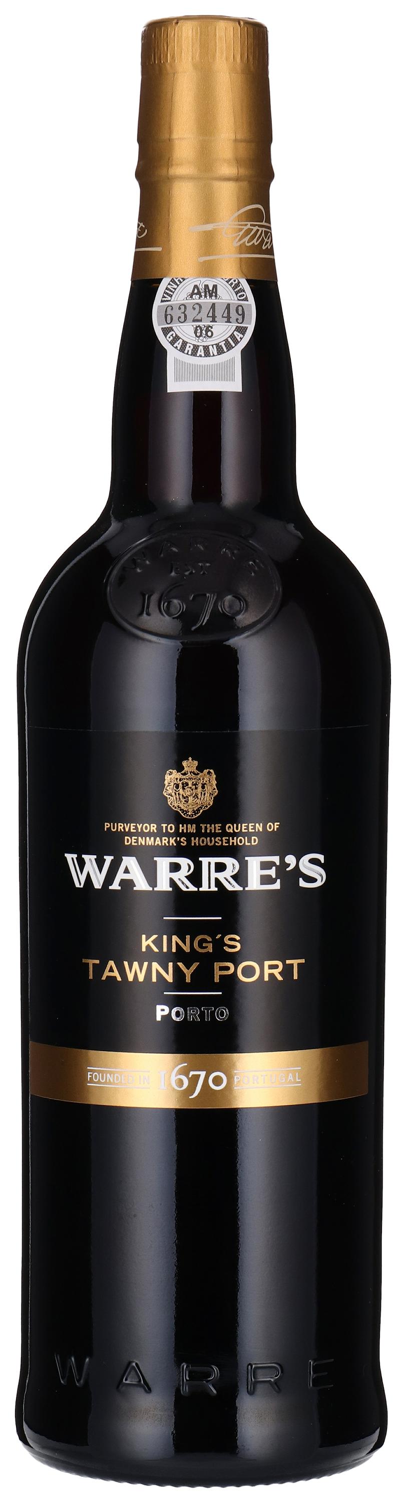 King's Tawny wine bottle