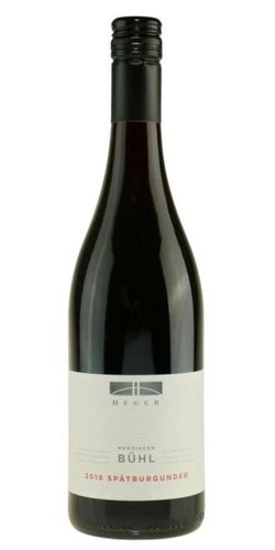 Heger Spätburgunder Merdinger Buhl 2018 wine bottle