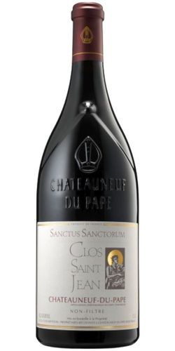 Clos St. Jean, Chateauneuf-du-Pape, Sanctus Sanctorum, 2016 Magnum wine bottle