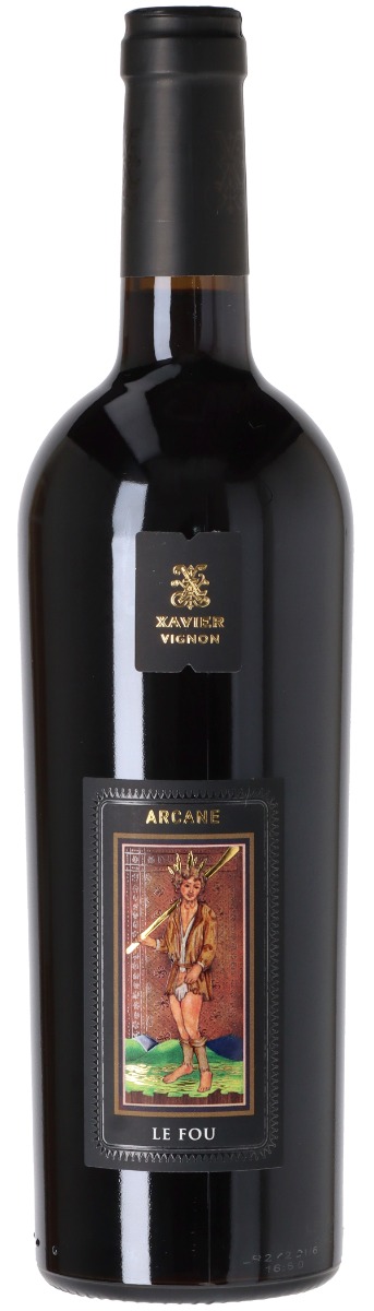 Xavier Arcane Le Fou wine bottle