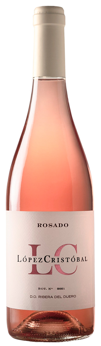 Lopez Cristobal Ribera del Duero Rosado 2020 wine bottle