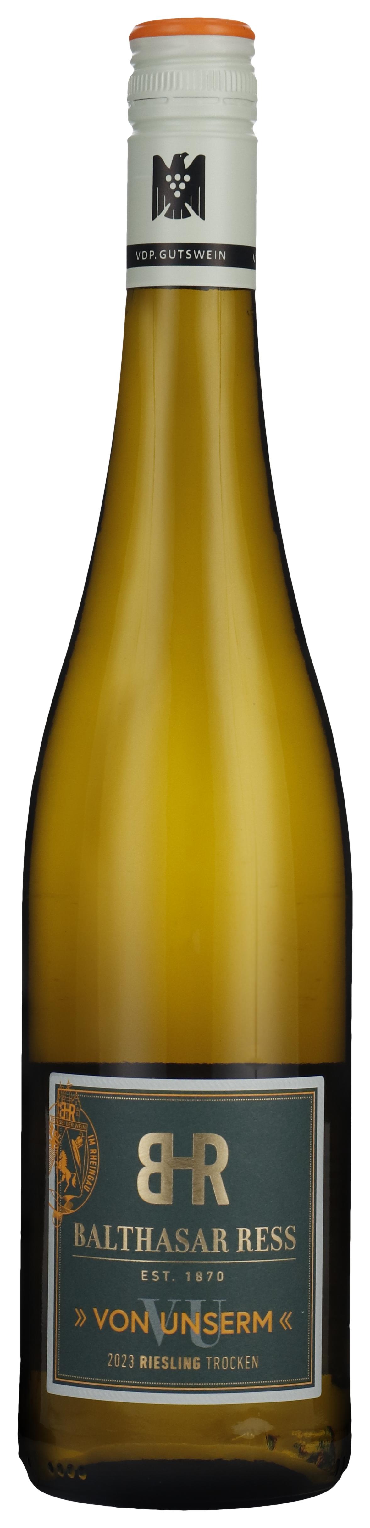 Riesling - Von Unserm - Trocken 2024 wine bottle