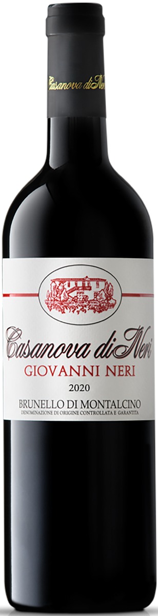 Casanova di Neri Brunello di Montalcino DOCG Giovanni Neri 2020 wine bottle