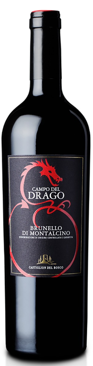 Castiglion del Bosco Campo del Drago Brunello di Montalcino DOCG 2018 wine bottle