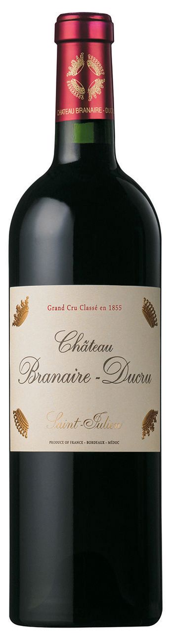 Chateau Branaire-Ducru St. Julien 4. Cru Classé 2021 i trækasse wine bottle