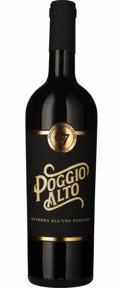 2024 Poggio Alto Governo all'Uso Toscano IGT wine bottle