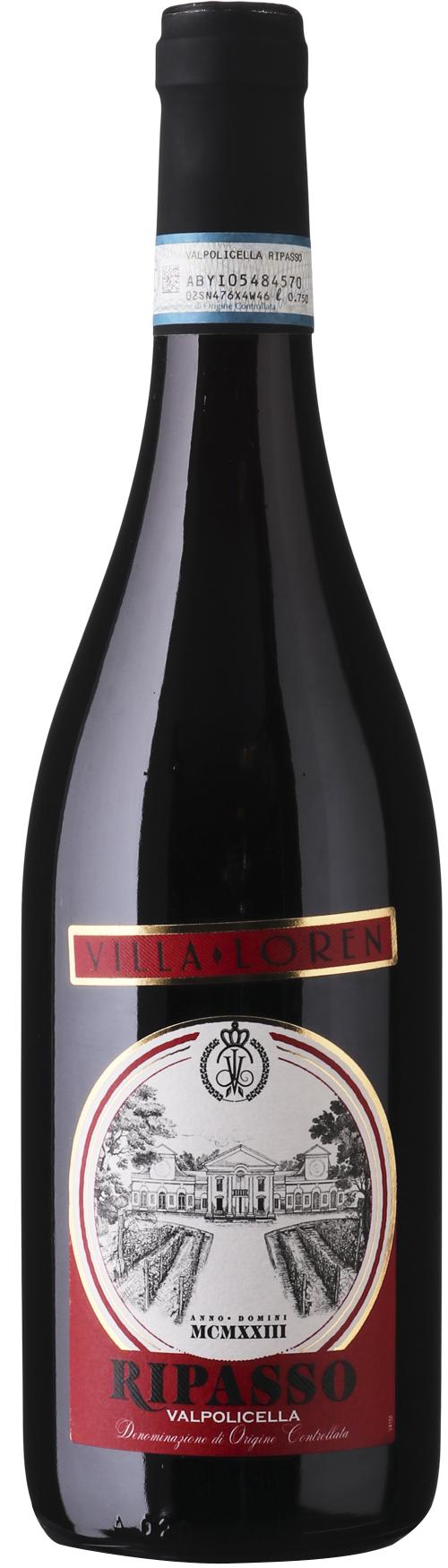 Villa Loren Ripasso Valpolicella D.O.C. wine bottle