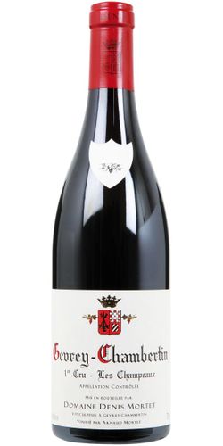 Domaine Denis Mortet, Gevrey-Chambertin Champeaux 1. Cru 2018 wine bottle