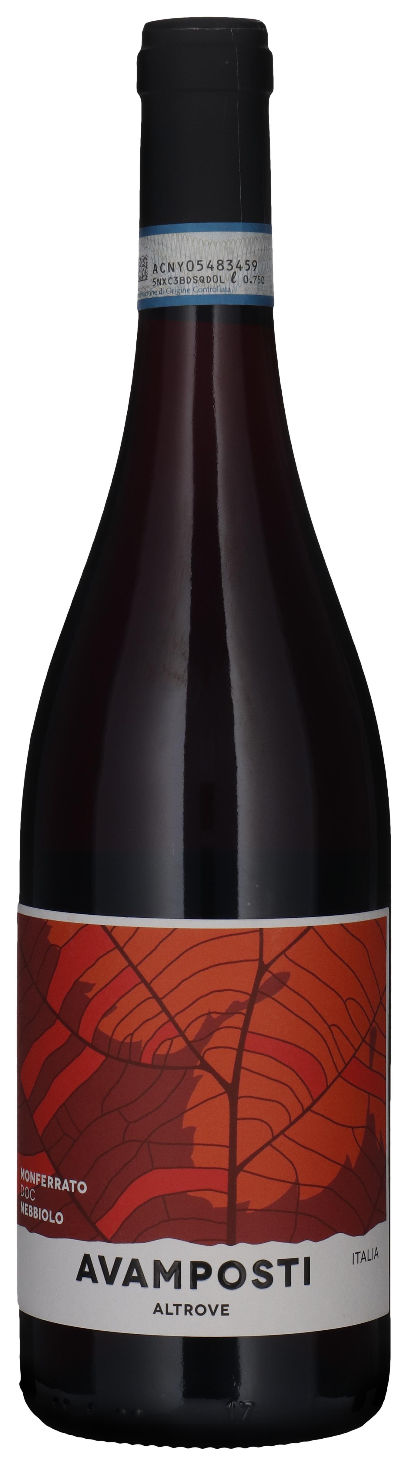 Avamposti, Altrove, Nebbiolo 2024 wine bottle