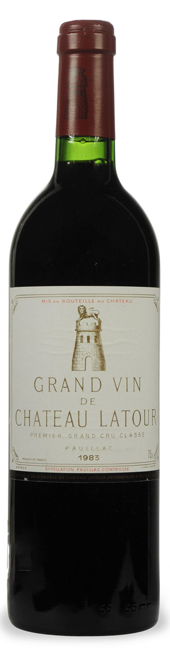 Chateau Latour Pauillac 1er Cru Classè 1983 wine bottle