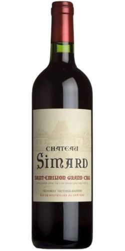 Chateau Simard Saint-Emilion Grand Cru 2015 wine bottle
