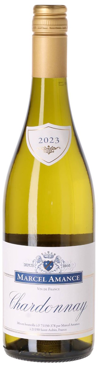 Marcel Amance Vin de France Chardonnay 2023 wine bottle