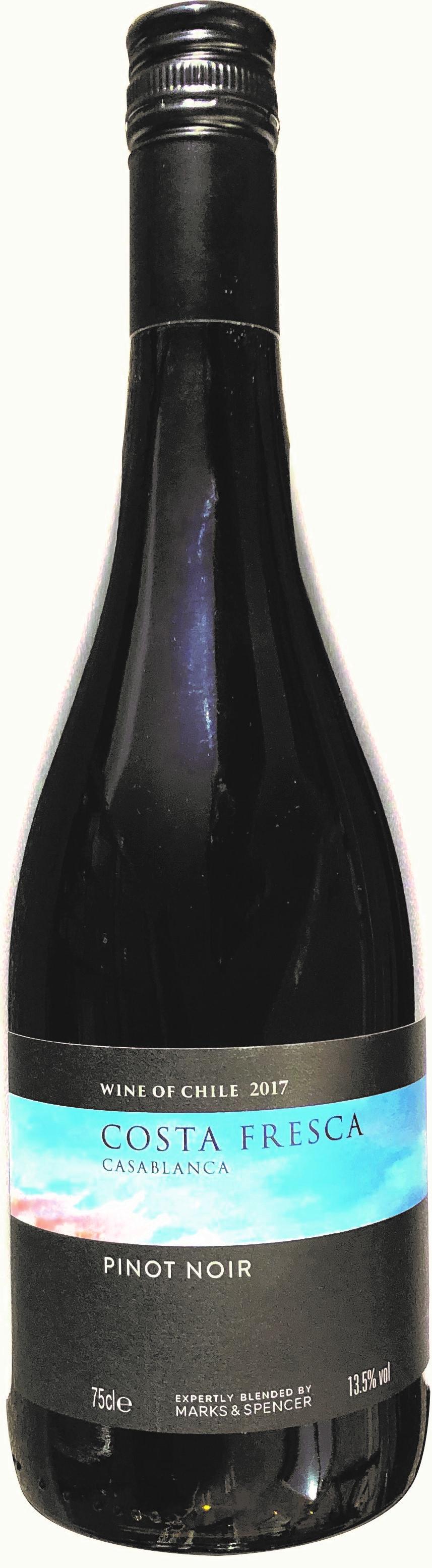 Casa Marin Costa Fresca Pinot Noir Casablanca Valley 2017 wine bottle