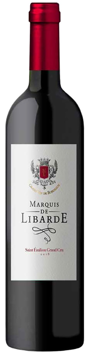 Marquis De Libarde Saint-Emilion Grand Cru 2018 ØKO wine bottle