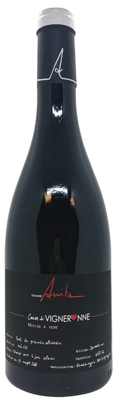 Domaine Anita Moulin-à-Vent Cœur de Vigneronne 2021 wine bottle