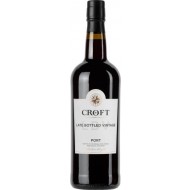 Late Bottled Vintage Port wine bottle