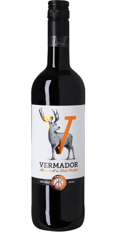 Pinoso Vermador, Monastréll-Petit Verdot Øko 2022 wine bottle