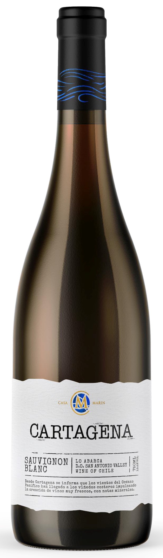 Casa Marin Cartagena Sauvignon Blanc 2019 wine bottle