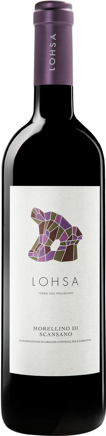 Poliziano Lohsa Morellino de Scansano DOCG 2018 wine bottle