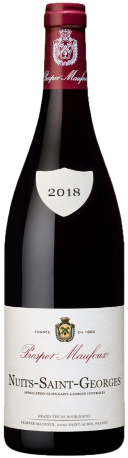 Prosper Maufoux Nuits-Saint-Georges 2018 wine bottle