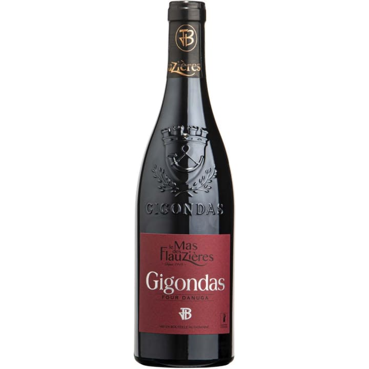 Le Mas Des Flauzieres Gigondas Four Danuga 2022 wine bottle