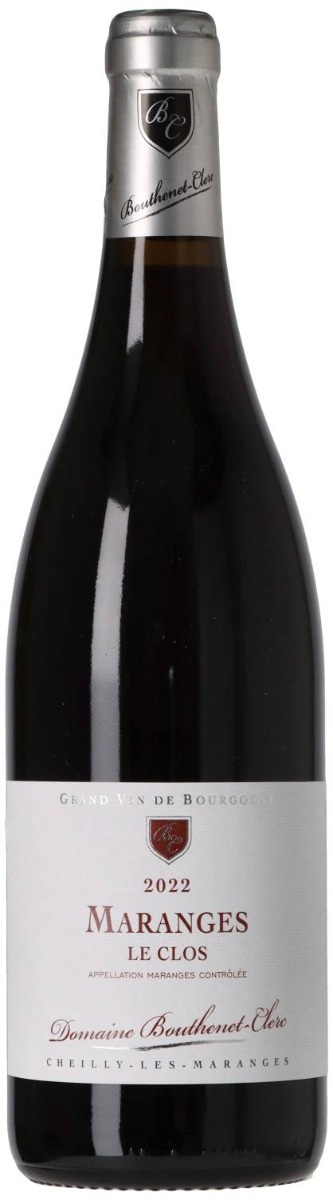 Domaine Bouthenet-Clerc Maranges Le Clos Rouge 2022 wine bottle