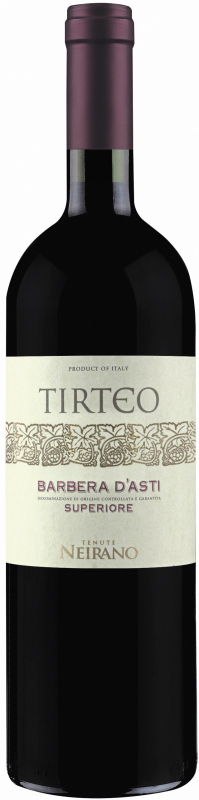 Tenute Neirano Barbera d'Asti Superiore DOCG Tirteo 2021 wine bottle