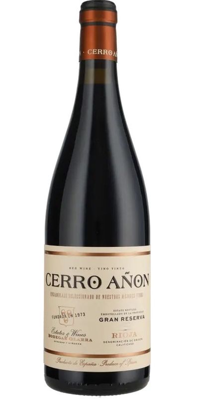 Bodegas Olarra, Cerro Añón Rioja Gran Reserva 2019 wine bottle