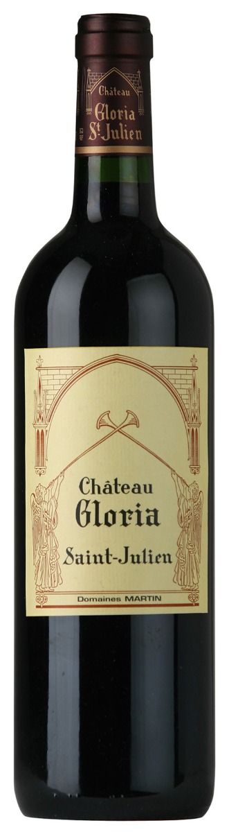 Château Gloria Saint-Julien 2022 i trækasse wine bottle