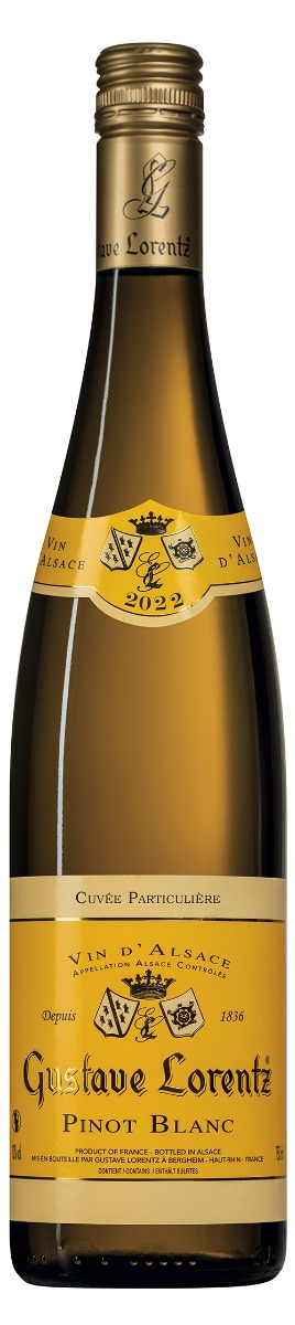 Gustave Lorentz Pinot Blanc 2022 wine bottle