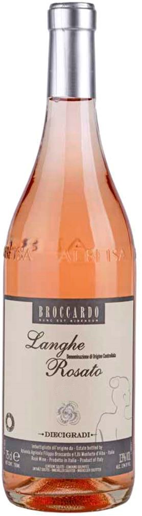 Broccardo Langhe Nebbiolo Rosato 2019 wine bottle