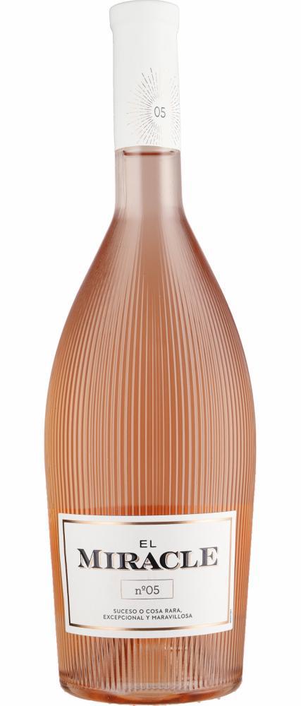 El Miracle No5 Rosé Valencia  wine bottle