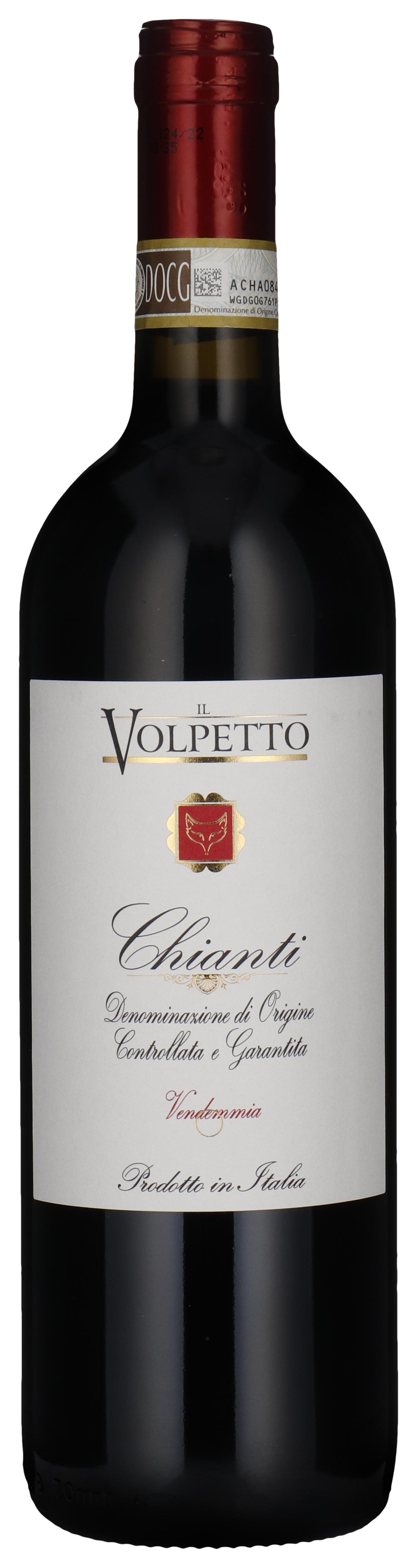 Chianti 2023 wine bottle