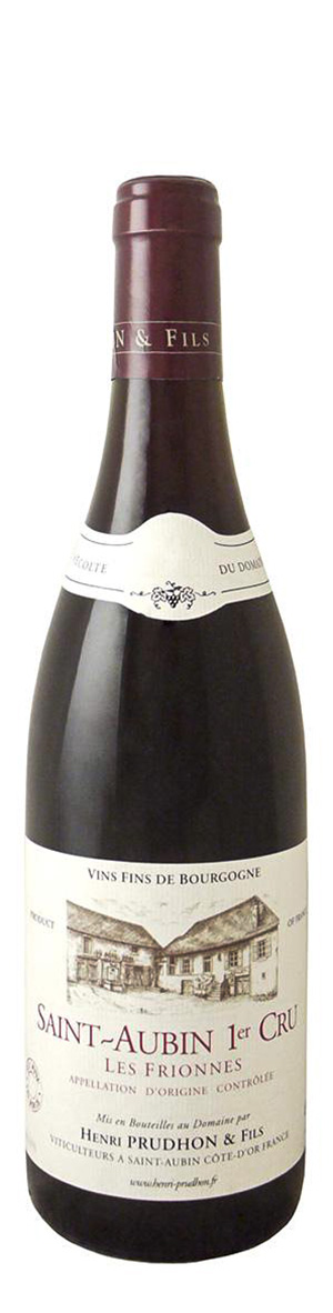 Henri Prudhon & Fils Saint-Aubin 1er Cru Les Frionnes 2017 wine bottle