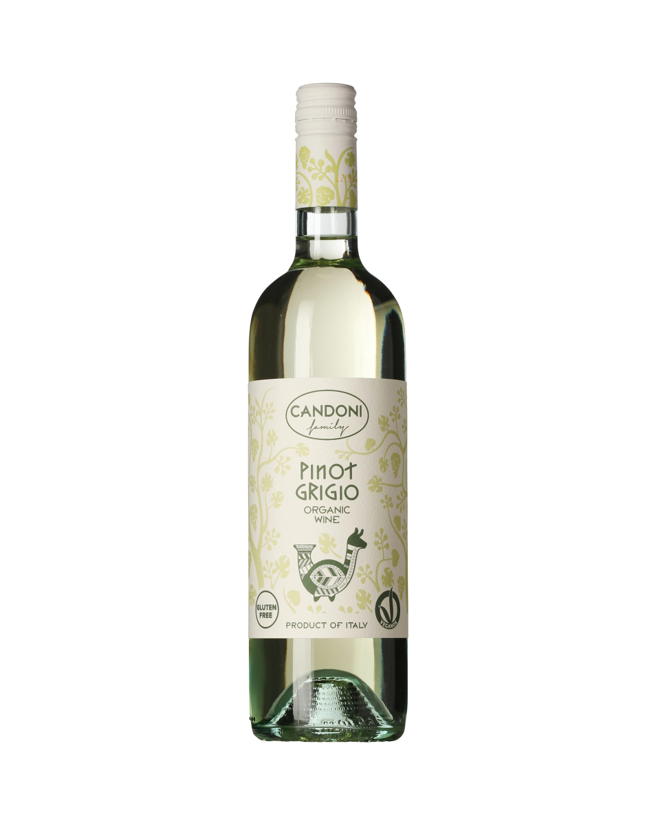 Candoni Family Pinot Grigio wine bottle