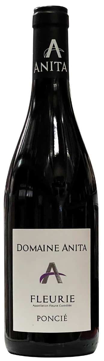 Domaine Anita Fleurie Poncié 2022 wine bottle