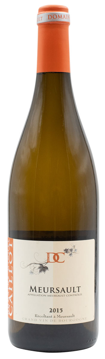 Domaine Caillot Meursault 2015 wine bottle