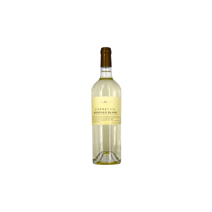 Abbe Rous Cornet & Cie Banyuls Blanc 2023 wine bottle