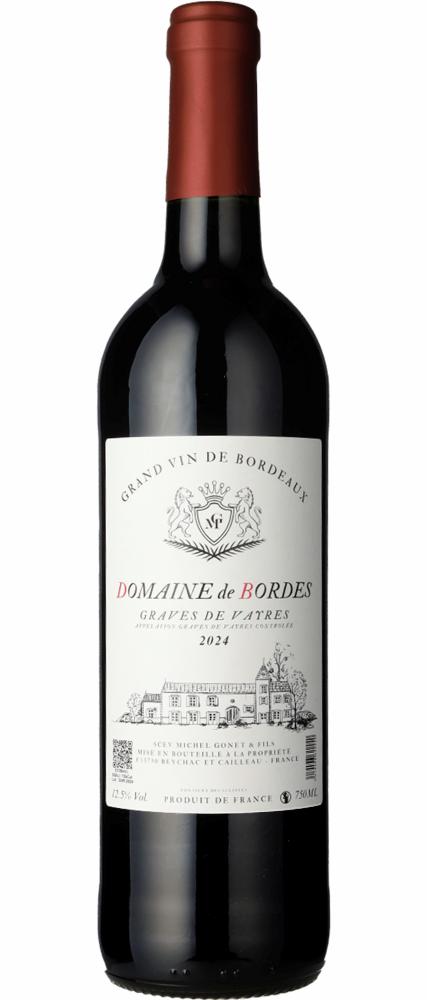 2024 Domaine de Bordes Graves de Vayres wine bottle