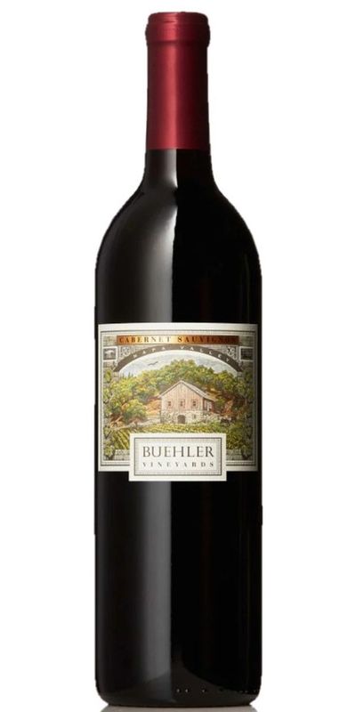 Buehler Vineyards Cabernet Napa Valley 2018 wine bottle