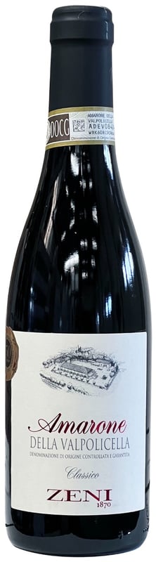 Zeni Amarone della Valpolicella Classico 2021 - Halvflaske 37,5 cl. wine bottle