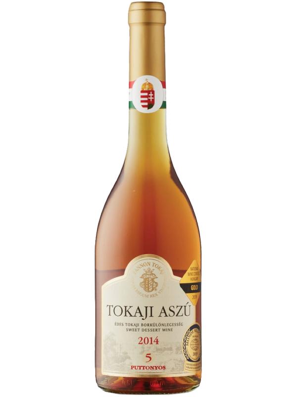 Tokaji Aszú 5 Puttonyos 2014 wine bottle
