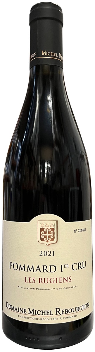 Michel Rebourgeon Pommard 1er Cru Les Rugiens 2021 wine bottle