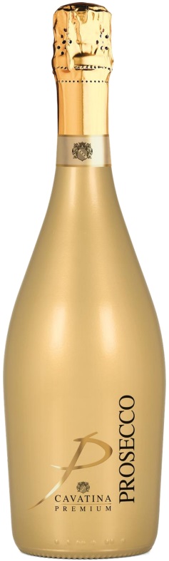 Cavatina Premium Prosecco DOC Extra Dry wine bottle