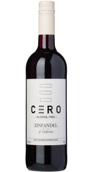 CERO Zinfandel (alkoholfri) wine bottle