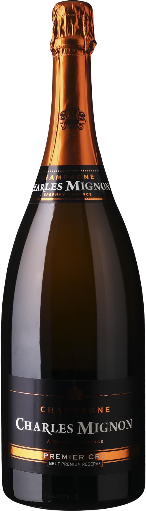 Charles Mignon 1. Cru Champagne Brut wine bottle