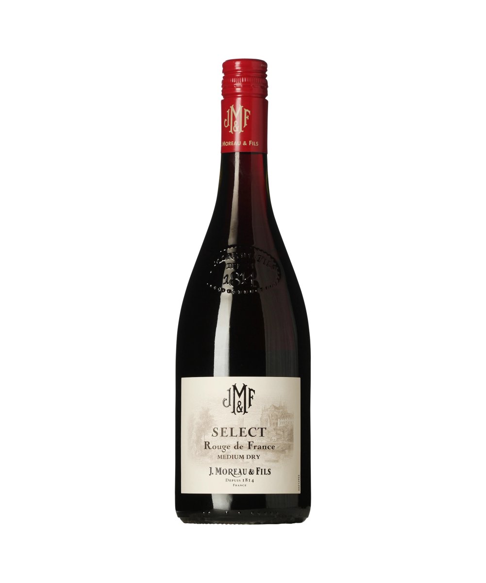 J. Moreau et Fils Select Rouge Vin de France wine bottle