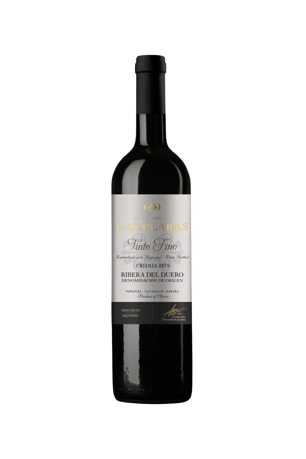 Convento de Las Claras Crianza 2019 wine bottle