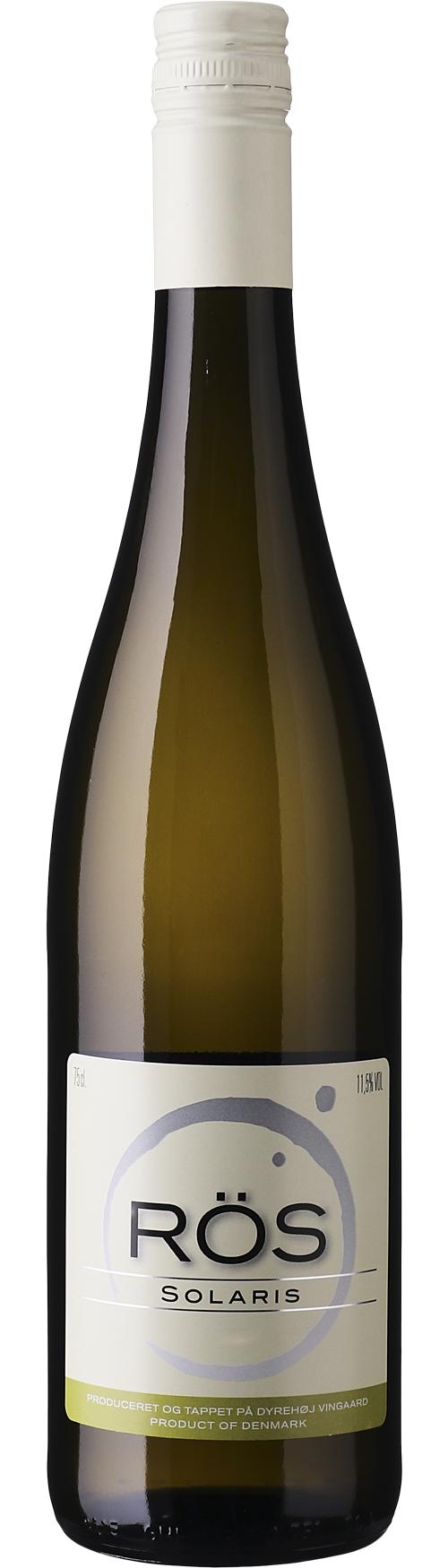 Dyrehøj Vingaard RÖS Solaris wine bottle