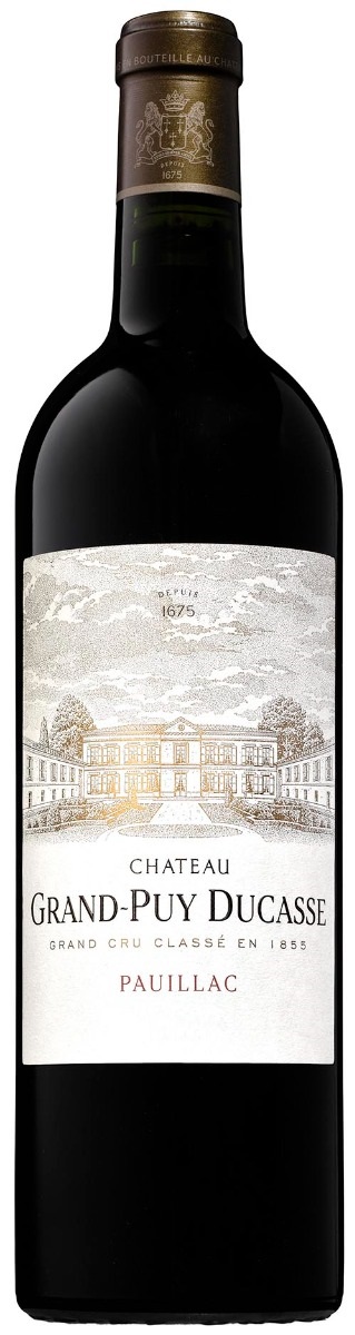 Grand-Puy Ducasse Pauillac 5. Cru Classe 2021 i trækasse wine bottle